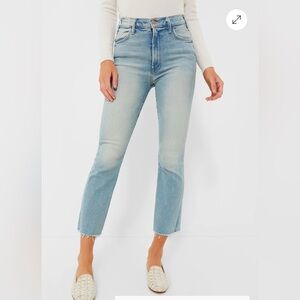 EUC mother hustler ankle fray size 27
